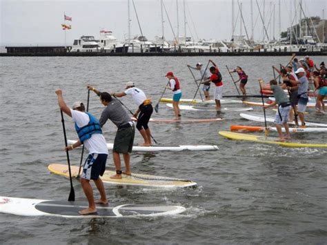 Nude standup paddleboarding experiences